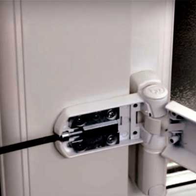 регулировка двери пвх